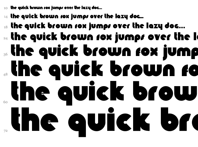 Knuckle Down font waterfall